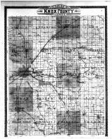 Knox County Outline Map, Knox County 1903